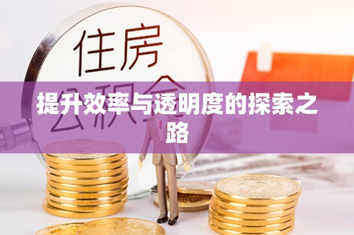 玉门提升效率与透明度的探索之路
