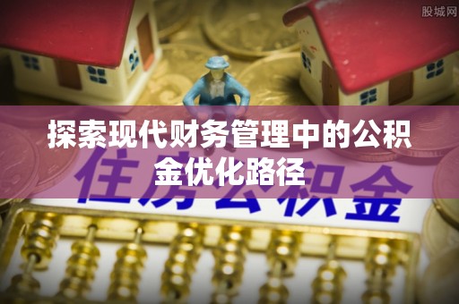 玉门探索现代财务管理中的公积金优化路径