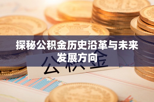 玉门探秘公积金历史沿革与未来发展方向