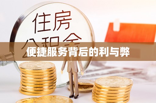 玉门便捷服务背后的利与弊